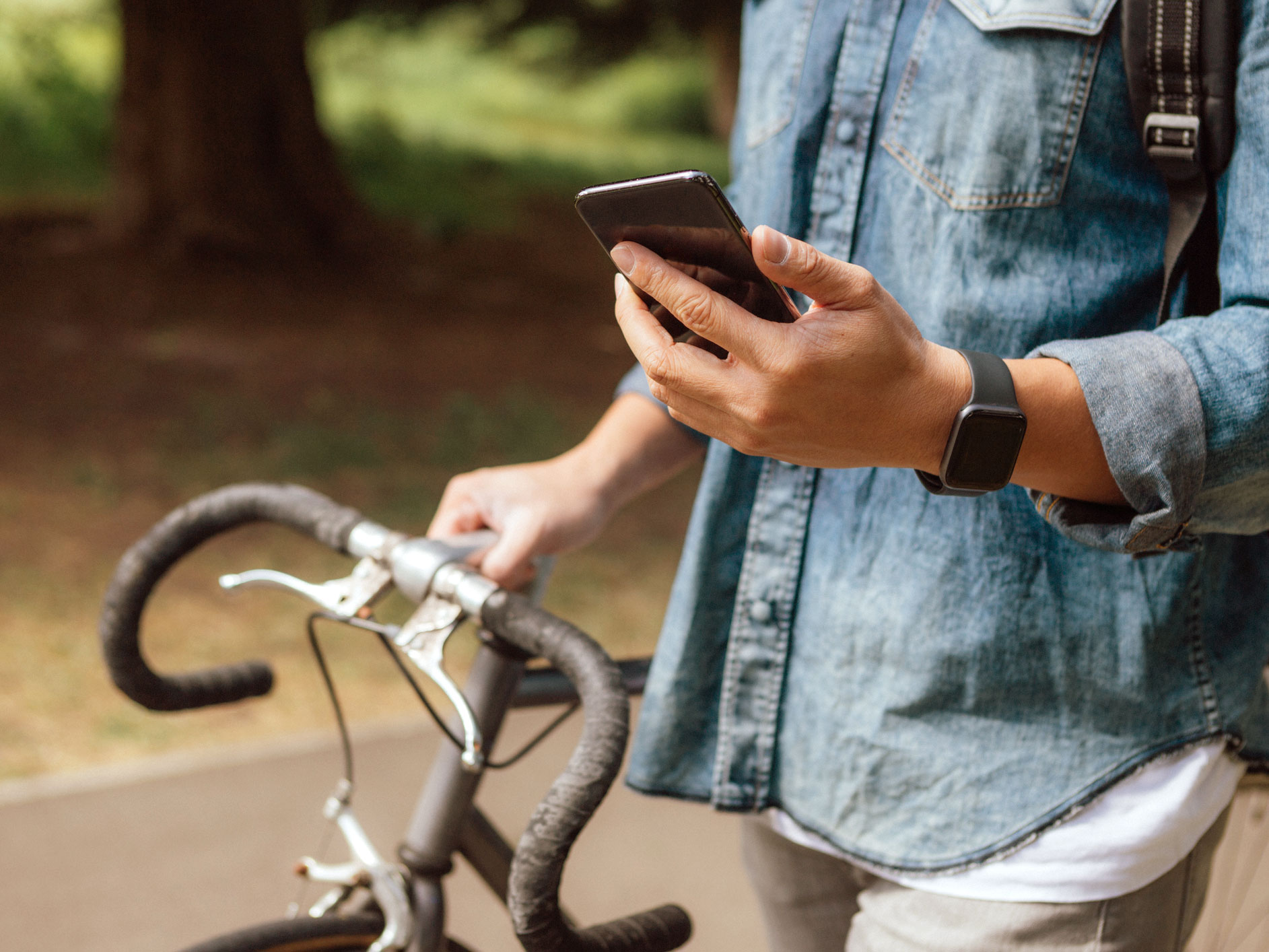 Flow Power App Man On Bike