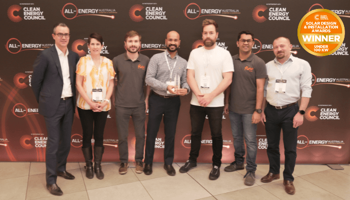 clean energy council cec solar installation award winners flow power